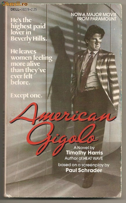 (C213) "AMERICAN GIGOLO" DE TIMOTHY HARRIS (C213) "AMERICAN GIGOLO" DE TIMOTHY HARRIS