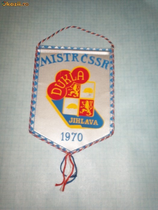 203 Fanion - MISTR CSSR DUKLA JIHLAVA (CEHOSLOVACIA)