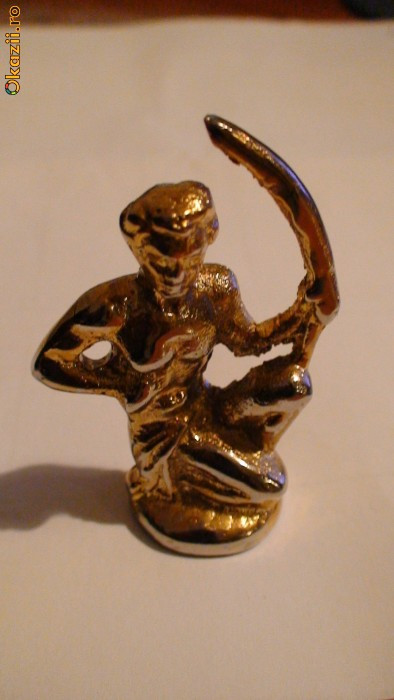 Figurina metal arcas soldat