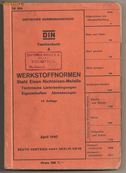 (C29) WERKSTOFFNORMEN, DIN