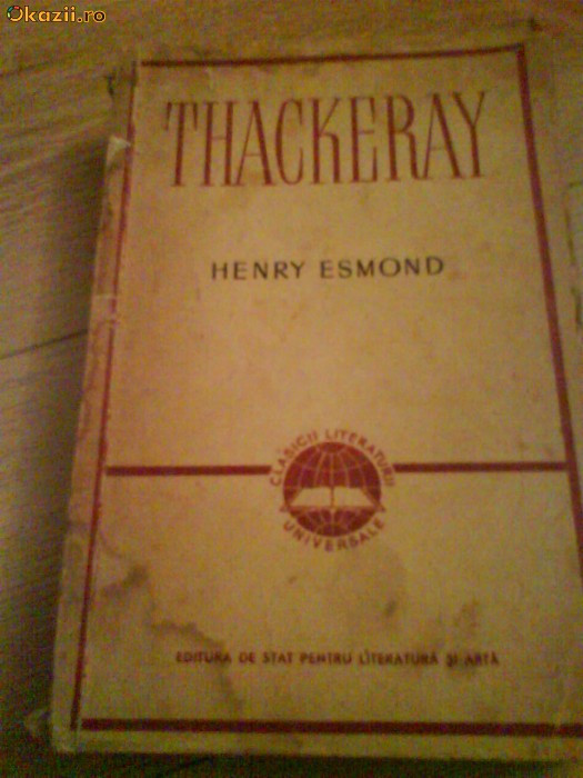 2737 Henry Esmond Thackeray