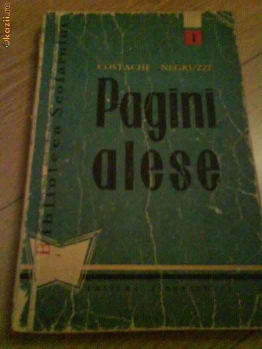 2810 Costache Negruzzi Pagini Alese