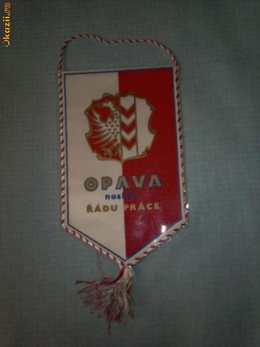 318 Fanion Opava nositel Radu Prace(Cehia -Cehoslovacia)