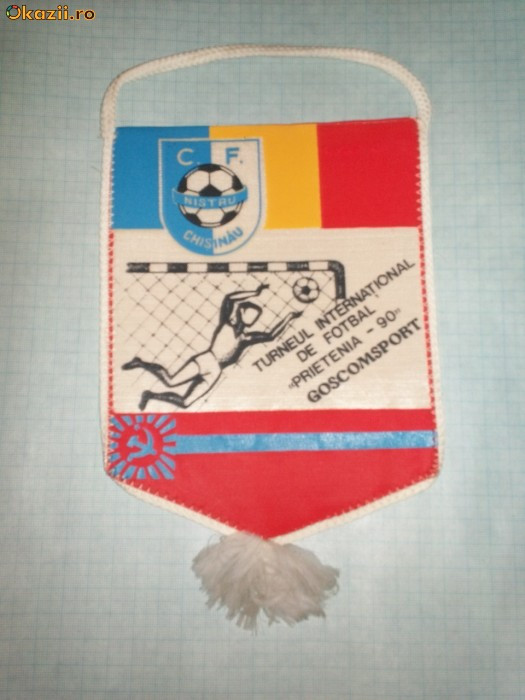 344 Fanion C.F. Nistru Chisinau (fotbal -Republica Moldova)