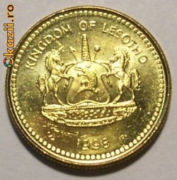 Lesotho 20 lisente 1998 UNC Lesotho 20 lisente 1998 UNC