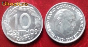Espania 10 centimos 1959 UNC