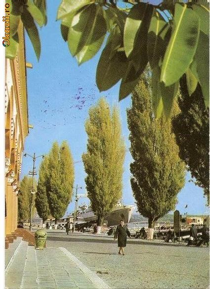CP182-81 Braila.Vedere din port -circulata 1984