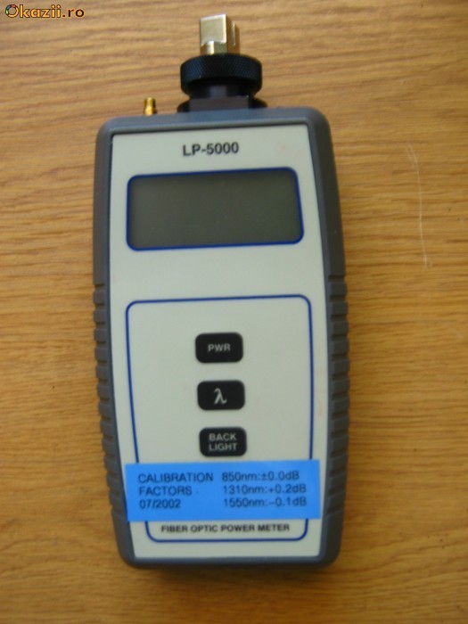 Laser Precision LP-5000 Fiber Optic Power Meters