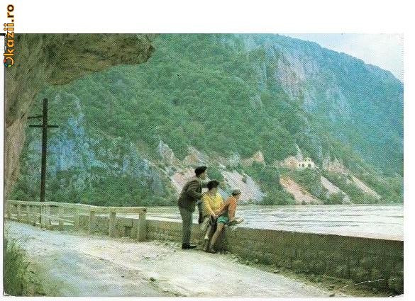CP183-04 Dunarea la Cazane -circulata 1969 CP183-04 Dunarea la Cazane -circulata 1969