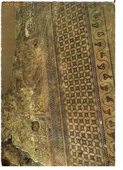 CP185-32 Constanta -Mozaicul antic roman -circulata 1966