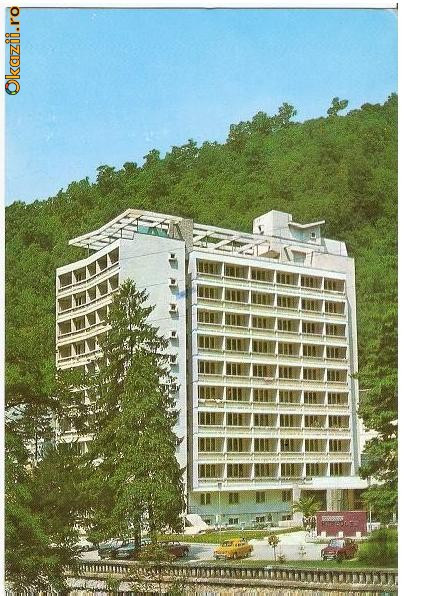 CP184-48 Baile Herculane.Complexul hotelier -circulata 1972