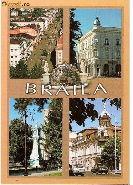 CP186-43 Braila -carte postala necirculata