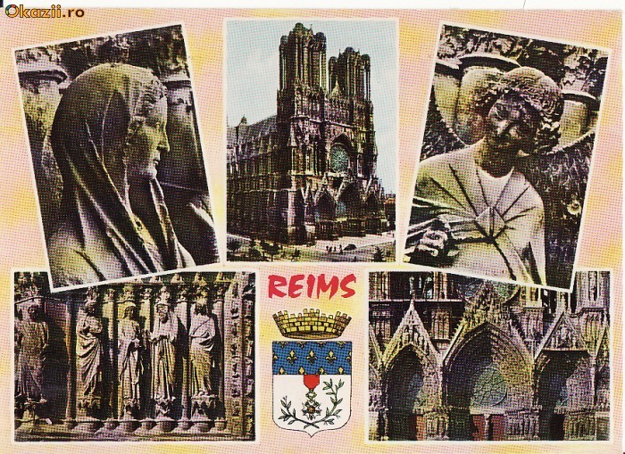 Ilustrata Franta- Reims