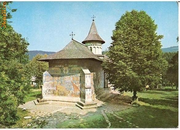 CP188-39 Biserica Voronet. -carte postala necirculata