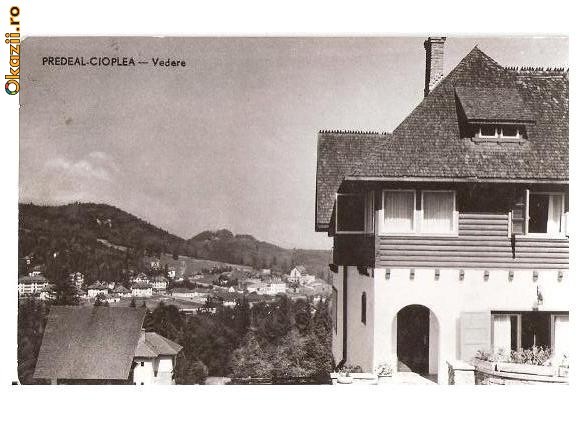 CP189-07 Predeal-Cioplea -Vedere -RPR -carte postala circulata 1959