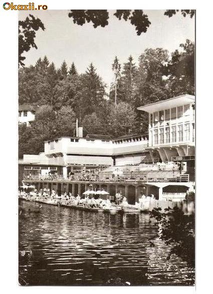 CP189-22 Sovata. Strandul -carte postala circulata 1968