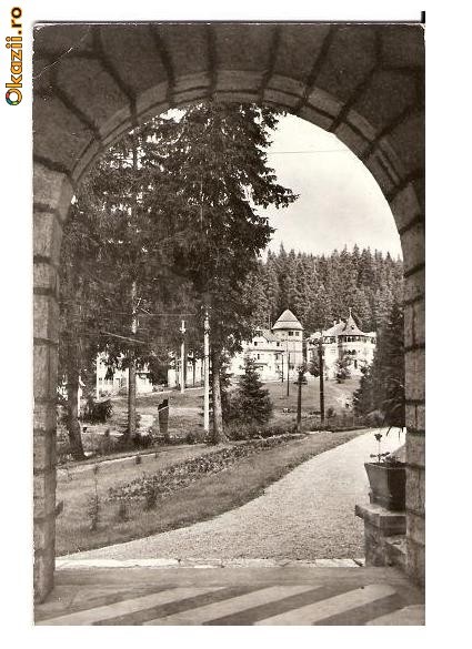 CP189-32 Borsec -carte postala circulata 1970