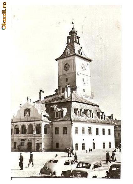 CP189-88 Brasov -Vechea casa a Sfatului -carte postala circulata 1971 CP189-88 Brasov -Vechea casa a Sfatului -carte postala circulata 1971