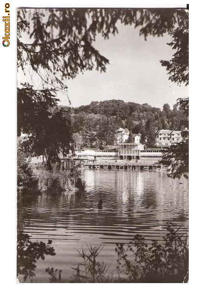 CP191-22 Sovata -Lacul ,,Ursu" -RPR -carte postala circulata 1965 CP191-22 Sovata -Lacul ,,Ursu" -RPR -carte postala circulata 1965