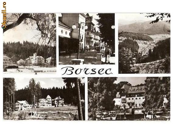 CP191-79 Borsec -carte postala circulata 1967