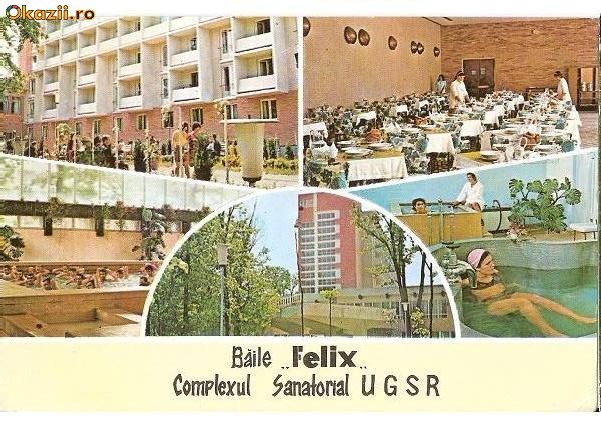 CP193-26 Baile Felix -Complexul Sanatorial UGSR -carte postala circulata 1980