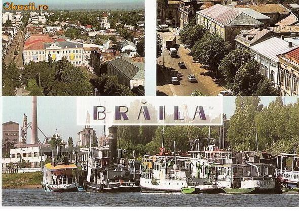 CP194-34 Braila -carte postala necirculata