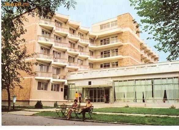 CP193-74Lacul Sarat. Complexul balnear O.J.T. (Braila) -carte postala necirculata