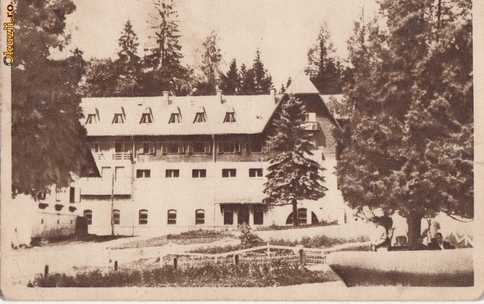 B18504 Borsec Pavilionul central al Ministerului Sanatatii