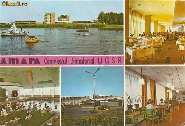 S13021 Amara Complexul sanatorial al uniunii generale a sindicatelor din Romania circulata S13021 Amara Complexul sanatorial al uniunii generale a sindicatelor din Romania circulata
