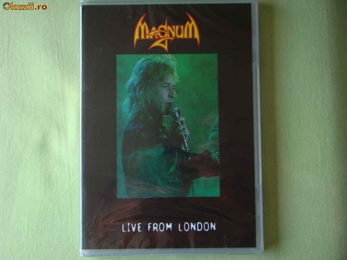 MAGNUM - Live From London - D V D NOU Sigilat