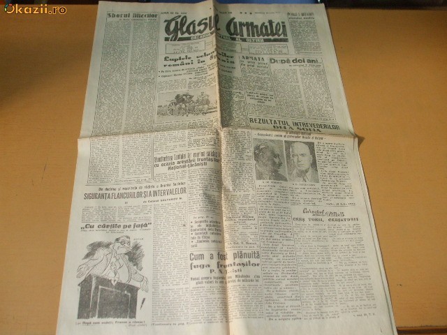 Ziar GLASUL ARMATEI 19 07 1947
