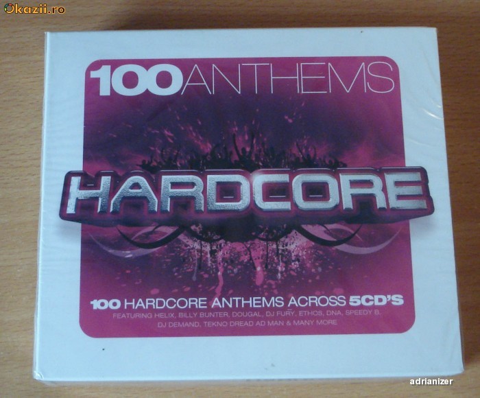 100 Anthems Hardcore (5CD) 100 Anthems Hardcore (5CD)