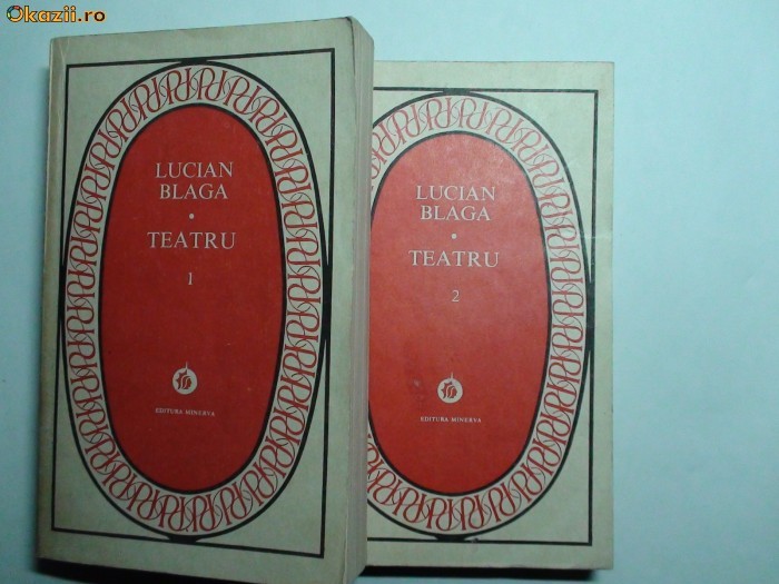 Lucian Blaga Teatru RF4/1 Lucian Blaga Teatru RF4/1