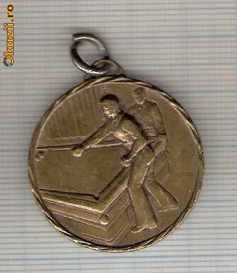 CIA 248 Medalie Biliard (Bar Sport)-dimensiuni, 32X35 milimetri