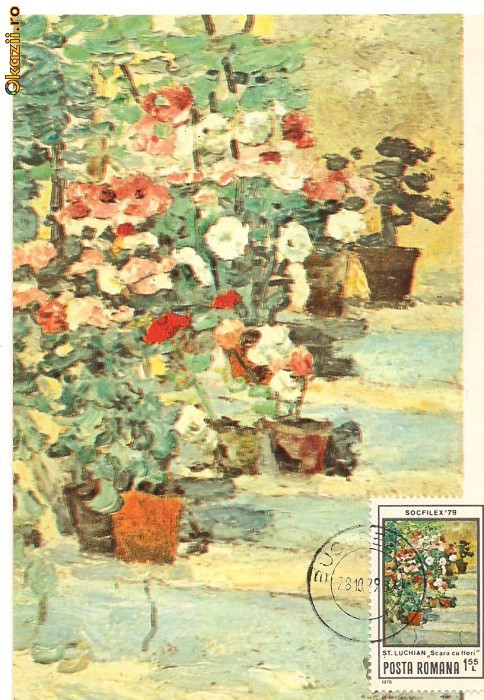 ilustrata maxima-LUCHIAN-scara cu flori