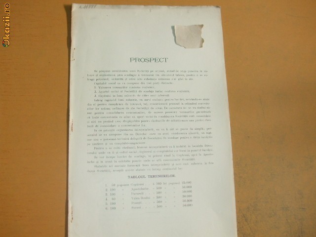 Statute Soc. ind. si comertul petrolului ,,Viitorul" Buc. 1908 Statute Soc. ind. si comertul petrolului ,,Viitorul" Buc. 1908