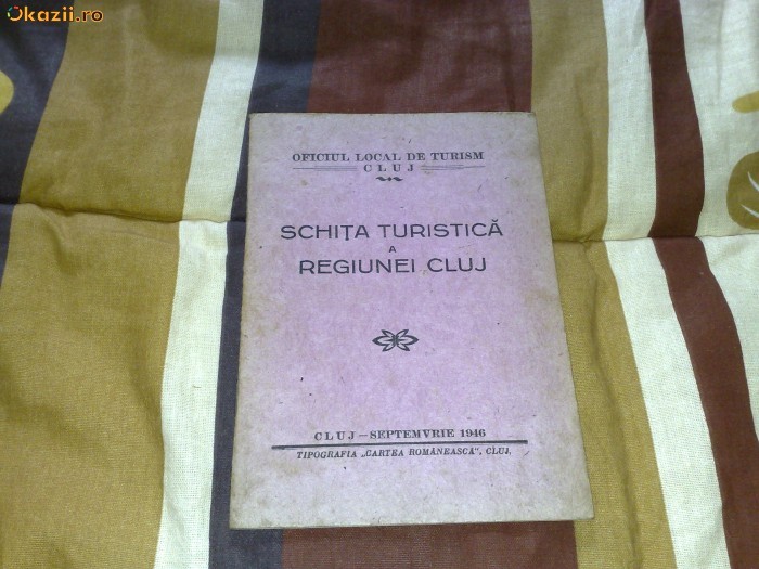 Schita turistica a regiunei Cluj - 1946 - brosura