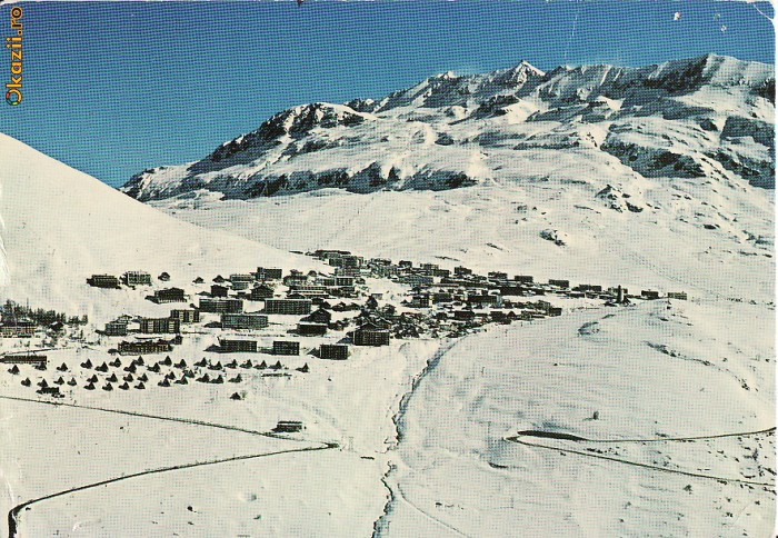 Ilustrata Franta- Alpeb D&#039; Huez- Alpi