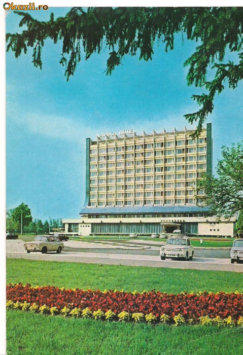 carte postala(ilustrata)-CLUJ-Hotel Napoca