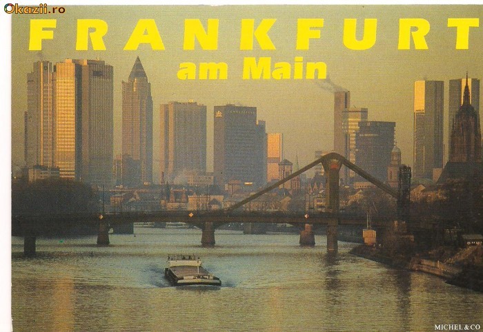 carte postala(ilustrata)-FRANKFURT am Main (1)