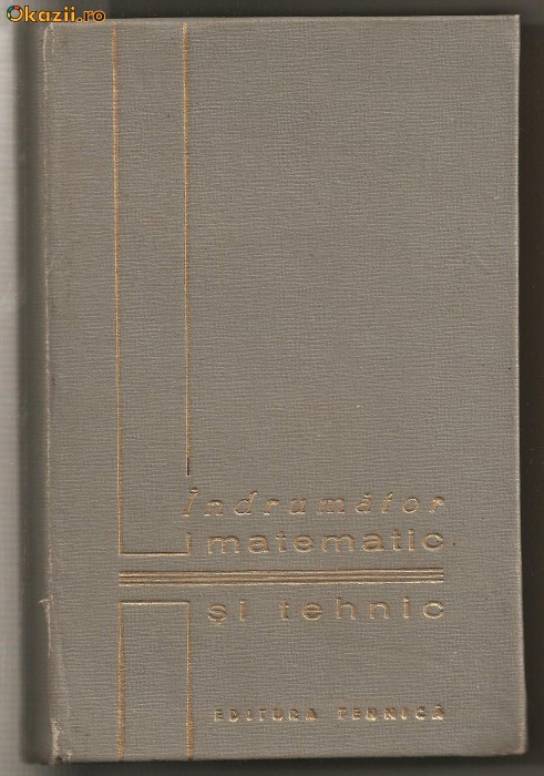 (C335) &quot;INDRUMATOR MATEMATIC SI TEHNIC&quot;