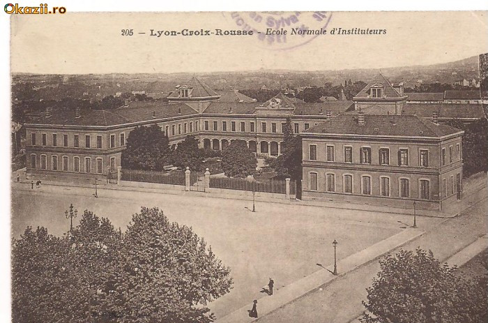 carte postala(ilustrata)-LYON-CROIX-ROUSSE