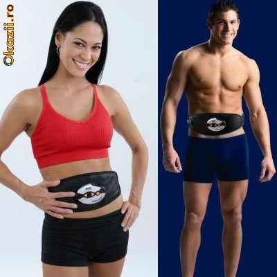 Centura cu impulsuri electrice " ABS & CORE" pentru brate,abdomen,coapse foto mare Centura cu impulsuri electrice " ABS & CORE" pentru brate,abdomen,coapse foto mare
