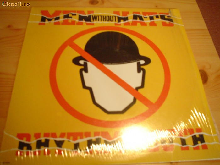 Men without Hats Rhythm of youth 1983 disc vinyl muzica new wave synth pop VG+