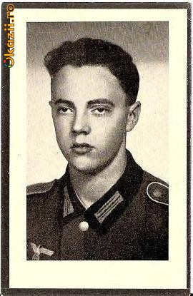 V FOTO 13 Necrolog -Militar german Gefreiter Max Krenn , cazut in razboi, la varsta de 19 ani si jumatate -cruce cu zvastica 1939