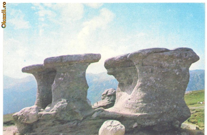 carte postala(ilustrata)-MUNTI BUCEGI-Babele carte postala(ilustrata)-MUNTI BUCEGI-Babele