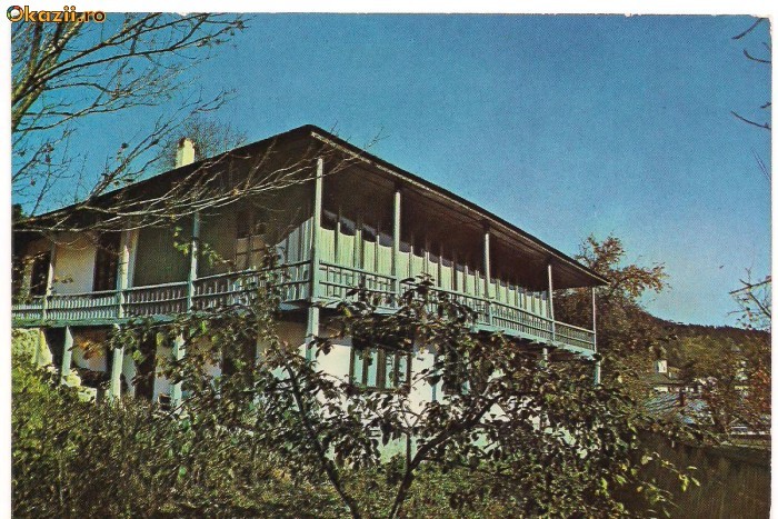 carte postala(ilustrata)-CASA MEMORIALA ALEXANDRU VLAHUTA