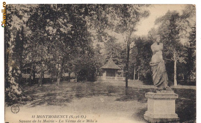 carte postala-MONTMORENCY-La Venus de 1920