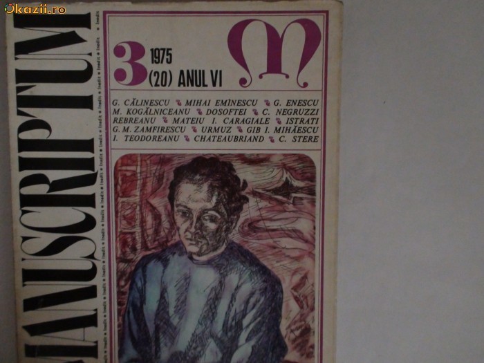 Manuscriptum 1975 ,nr 3 Manuscriptum 1975 ,nr 3