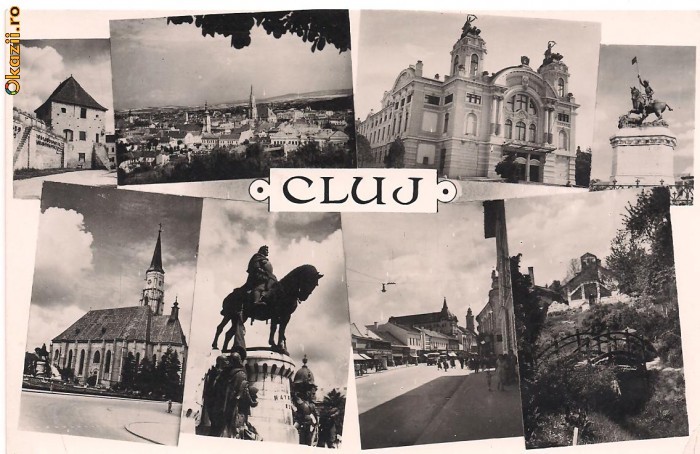 carte postala(ilustrata)-CLUJ